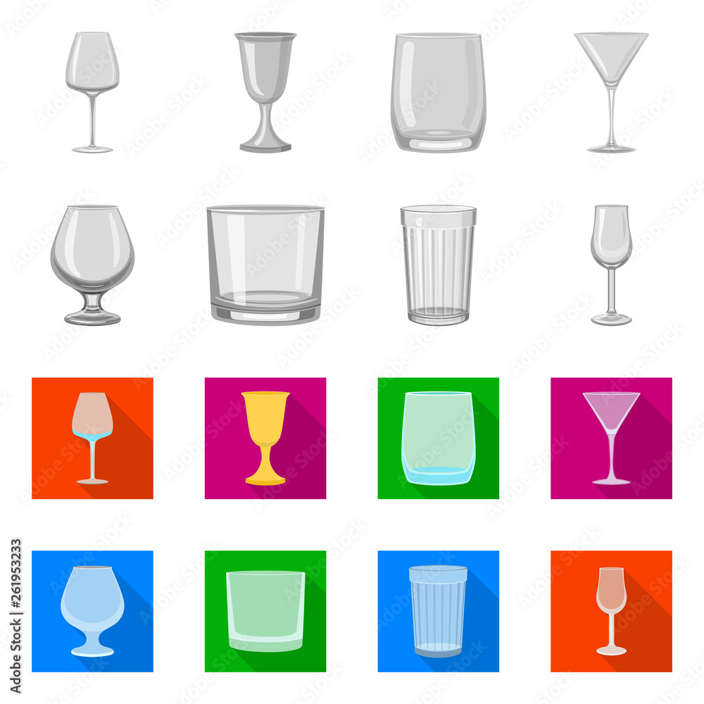 Vector design of form and celebration symbol. Set of form and volume stock symbol for web. Vector design of form and celebration symbol. Set of form and volume stock symbol for web.