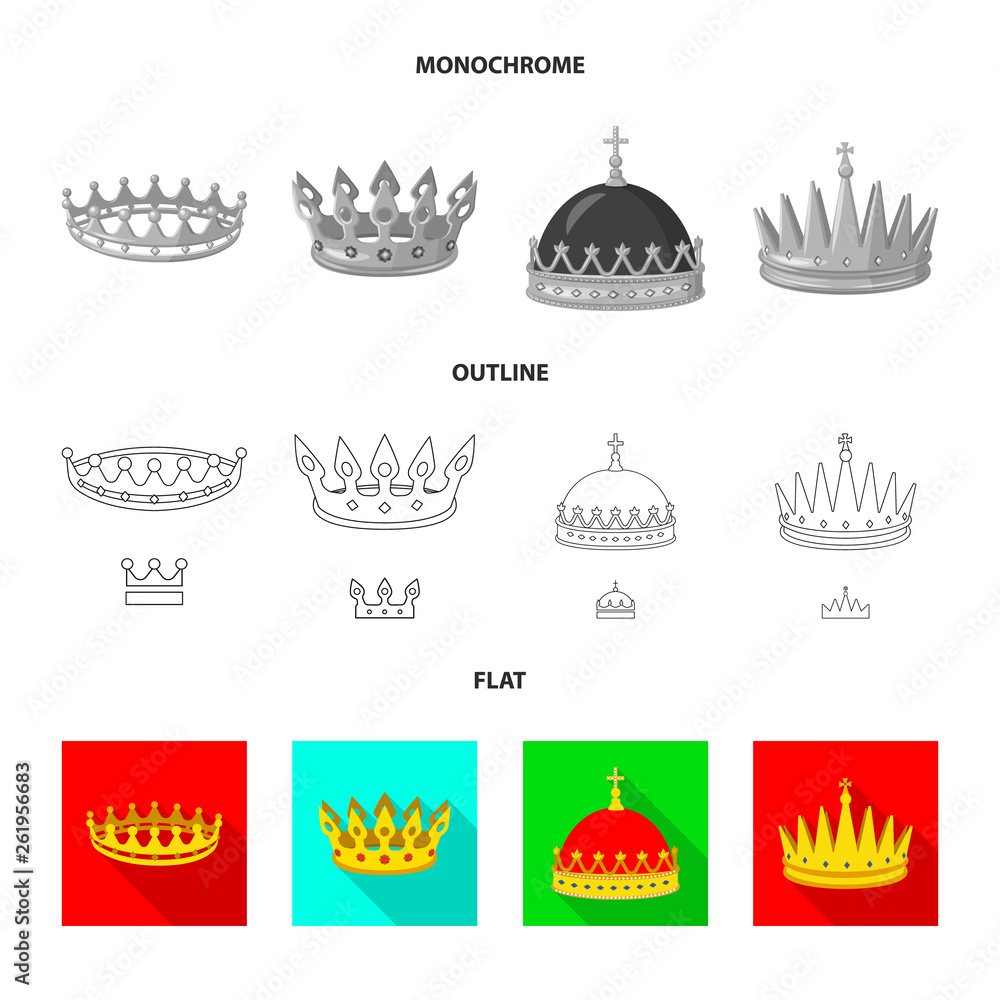 Vector design of medieval and nobility logo. Set of medieval and monarchy vector icon for stock. Vector design of medieval and nobility logo. Set of medieval and monarchy vector icon for stock.