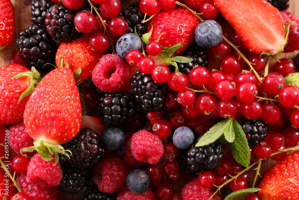 assorted of berry fruit assorted of berry fruit