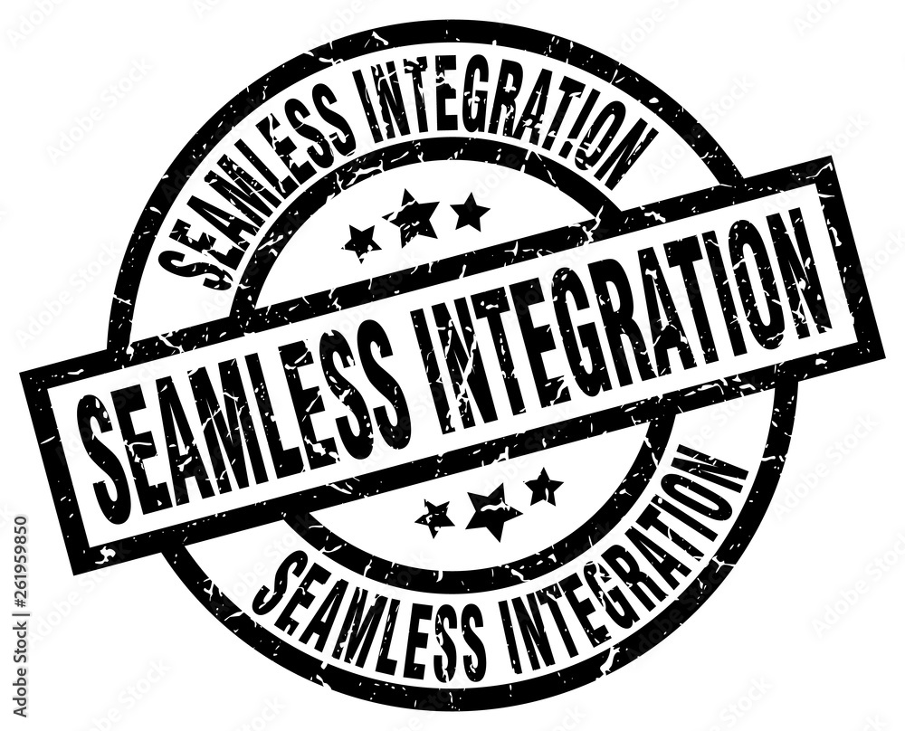 seamless integration round grunge black stamp seamless integration round grunge black stamp