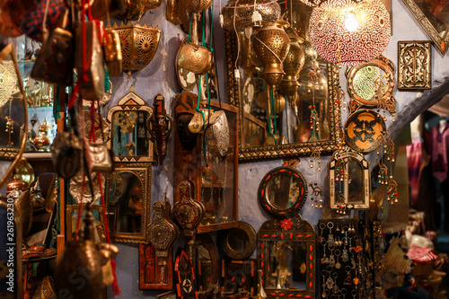 Moroccan chandeliers and lanterns