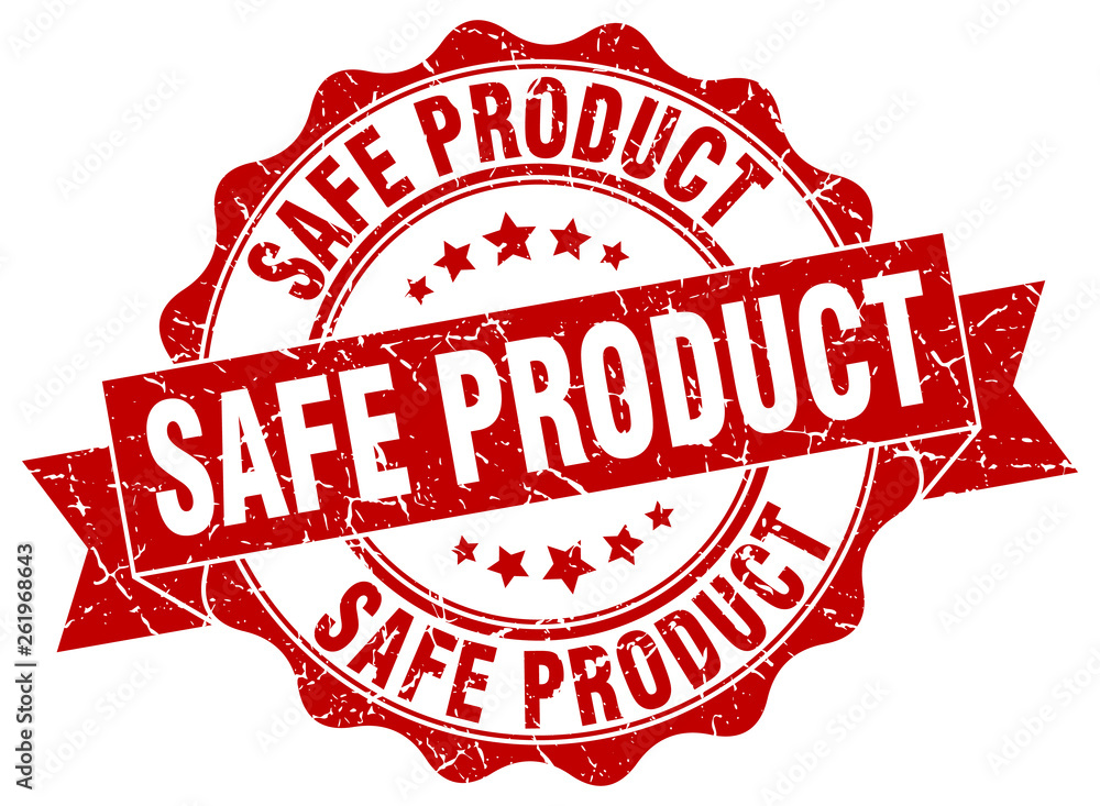 Obraz premium safe product stamp. sign. seal