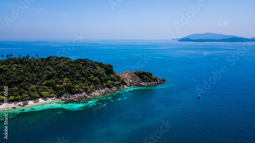 Rawa Island, tropical landscape in Malaysia