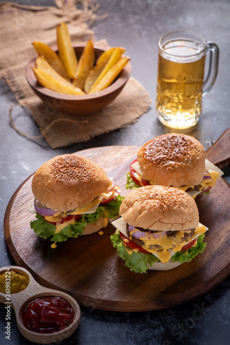 A delicious grilled Angus b...