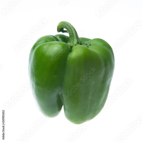 Sweet pepper isolated on white background