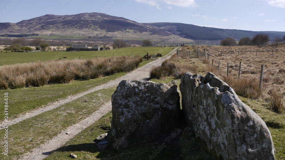 Isle of Arran Schottland, Machrie Standing Stones Isle of Arran Schottland, Machrie Standing Stones
