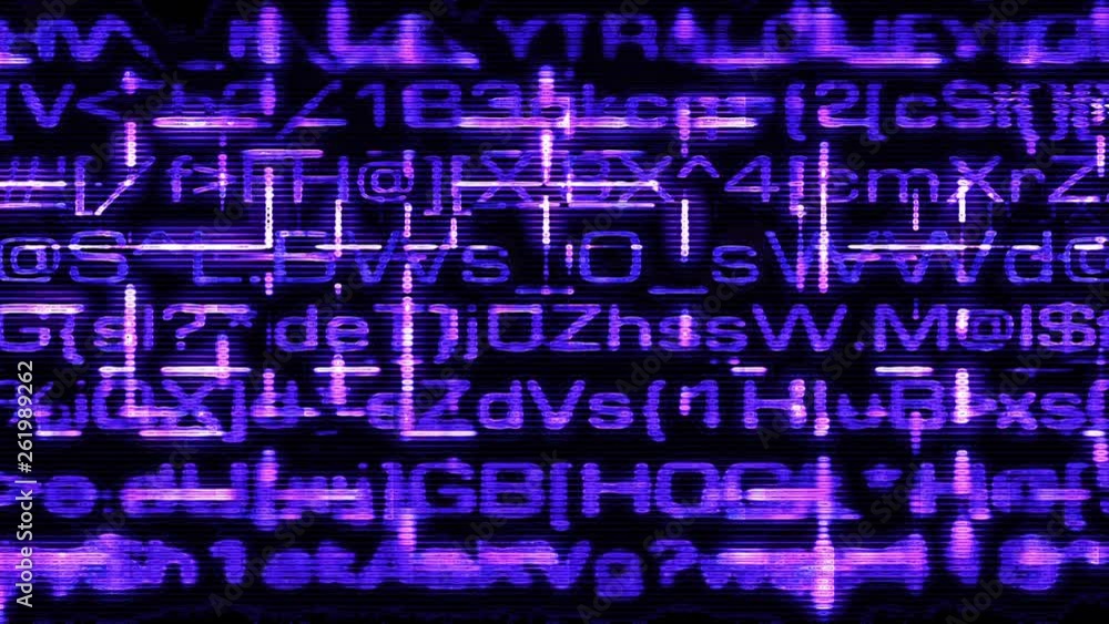 Data Glitch 111: Futuristic streaming data malfunction (Loop). Data Glitch 111: Futuristic streaming data malfunction (Loop).