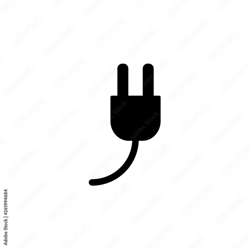 plug icon. vector illustration plug icon. vector illustration