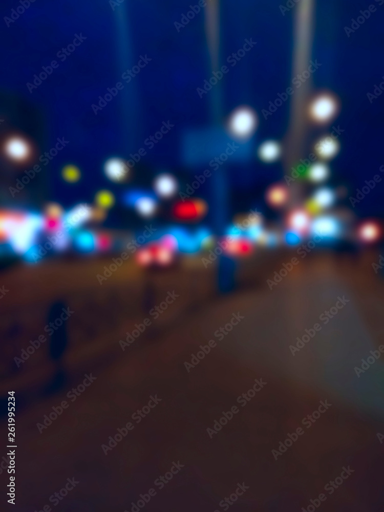 Blurred Image Of The Night City Lights. Abstract Colorful Blurred Background. Blurred Shot Of Colorful Background. Blurred Image Of The Night City Lights. Abstract Colorful Blurred Background. Blurred Shot Of Colorful Background.