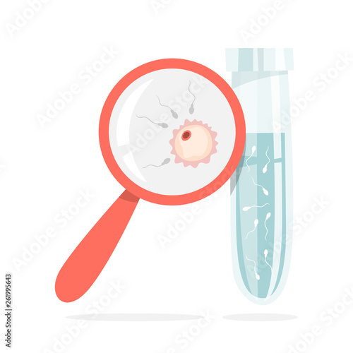 In vitro fertilization concept. Idea of infertility
