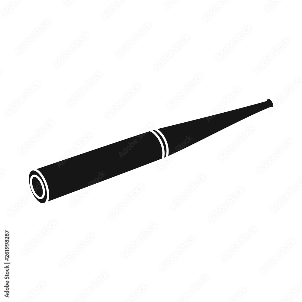 Isolated object of cigar and mouthpiece logo. Set of cigar and classical stock symbol for web. Isolated object of cigar and mouthpiece logo. Set of cigar and classical stock symbol for web.