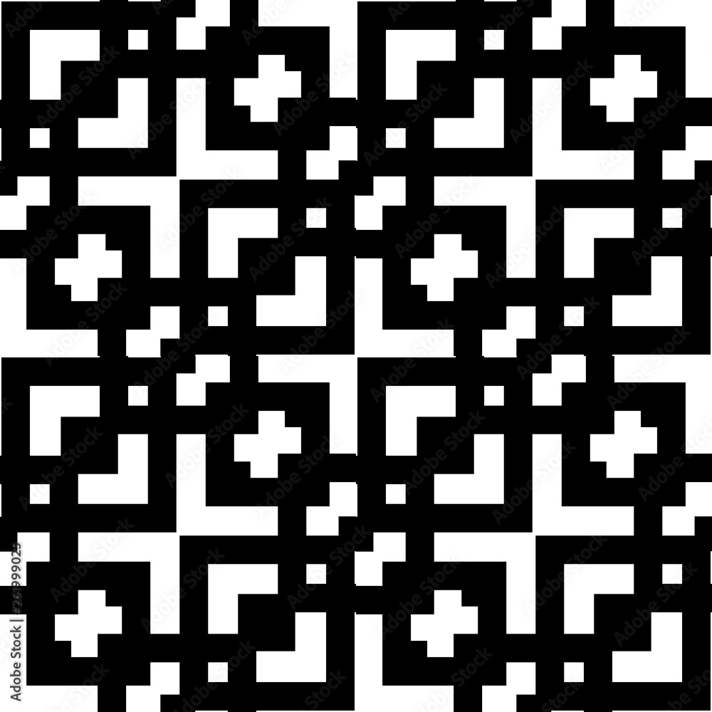 Seamless geometric monochrome pattern with lines. White and black texture. Graphic modern backgroung. Seamless geometric monochrome pattern with lines. White and black texture. Graphic modern backgroung.