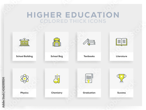 Higher Education Infographic Design