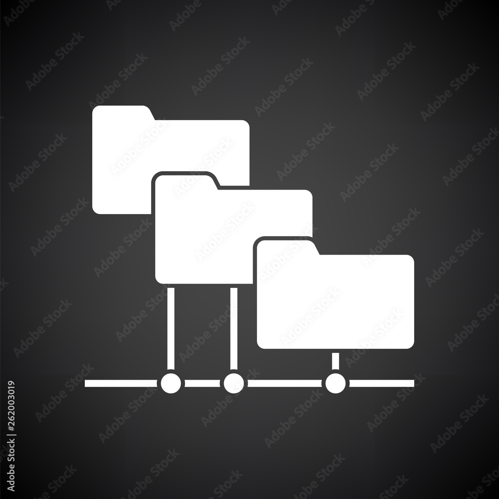 Folder Network Icon Folder Network Icon