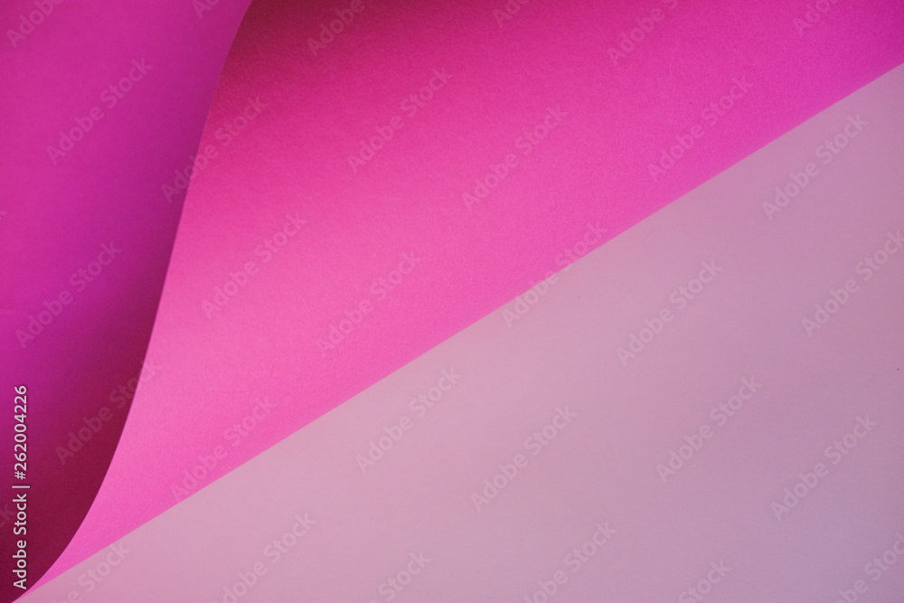 Abstraction of a design pink paper. Empty space on monochrome paper. Abstraction of a design pink paper. Empty space on monochrome paper.