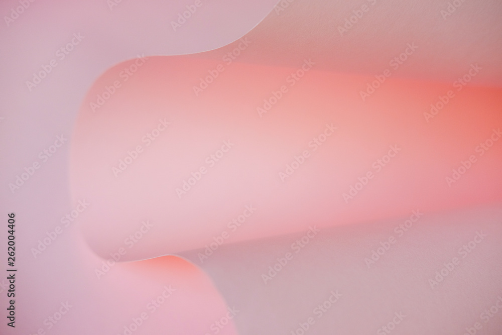Abstraction of a design pink paper. Empty space on monochrome paper. Abstraction of a design pink paper. Empty space on monochrome paper.
