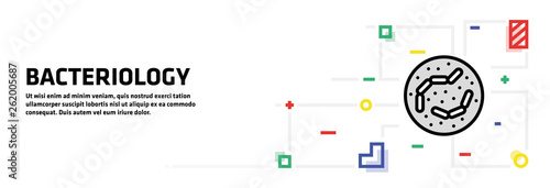 Bacteriology Banner Concept