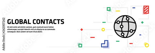 Global Contacts Banner Concept