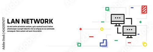 Lan Network Banner Concept