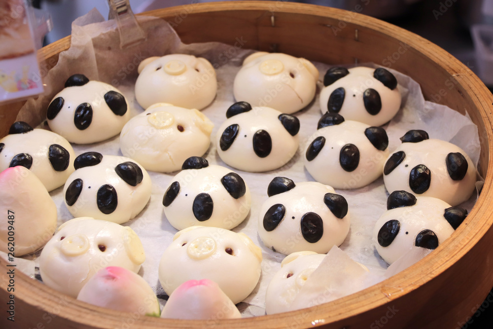 Traditional Chinese animal-shaped mantou buns Traditional Chinese animal-shaped mantou buns