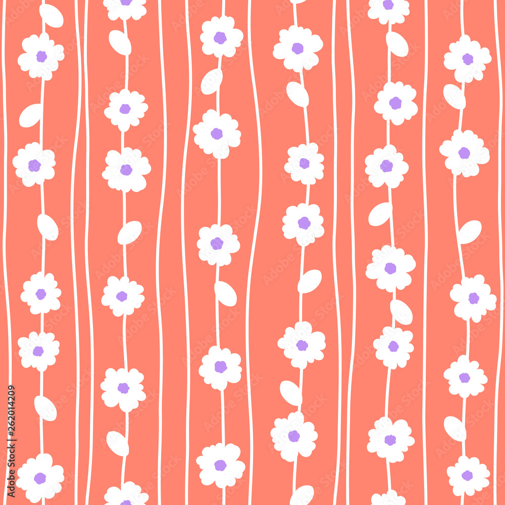 Obraz premium Abstract flower pattern.