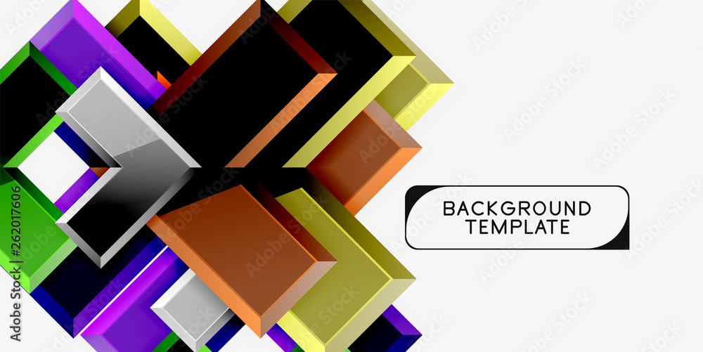 Glossy modern geometric background, abstract arrows composition Glossy modern geometric background, abstract arrows composition