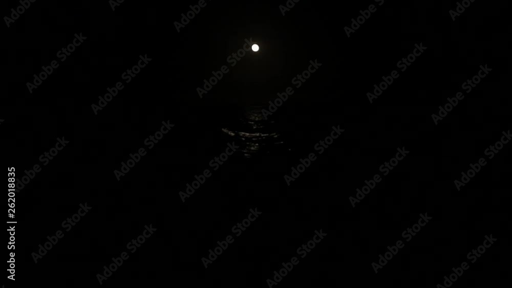 Full moon over sea Full moon over sea