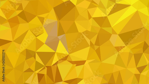 Abstract Gold Polygon Background Design Vector Graphic
