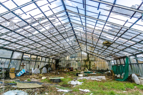 Demolished Greenhouse