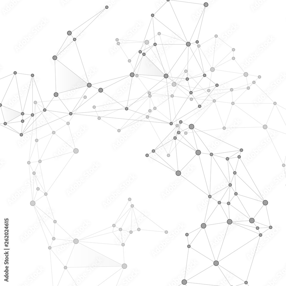 Block chain global network technology concept. Block chain global network technology concept.