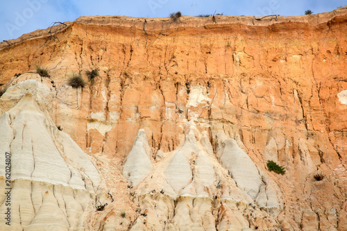 Cliffs at Falesia Beach; Algarve
