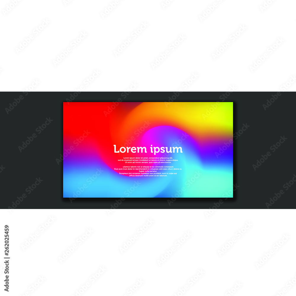 Colorful geometric background pattern. Fluid shapes composition with trendy gradients. Eps10 vector. - Vector Colorful geometric background pattern. Fluid shapes composition with trendy gradients. Eps10 vector. - Vector