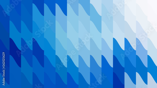 Abstract Blue Geometric Shapes Background Illustrator