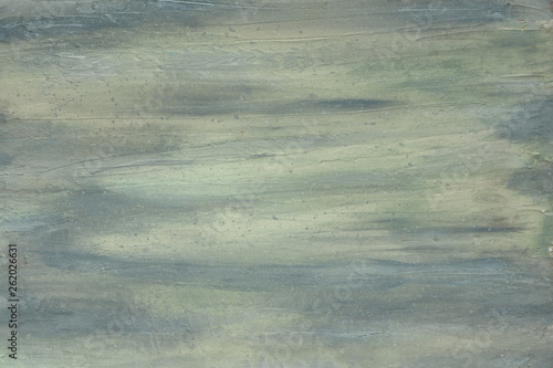 Grunge texture with cracled grey, green and white paint, copy-space