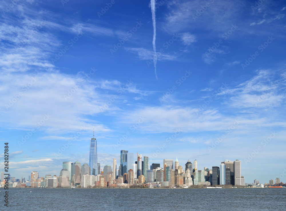 Fototapeta premium View of Lower Manhattan.