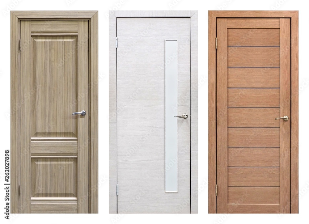Set of entrance doors (Interior wooden doors)