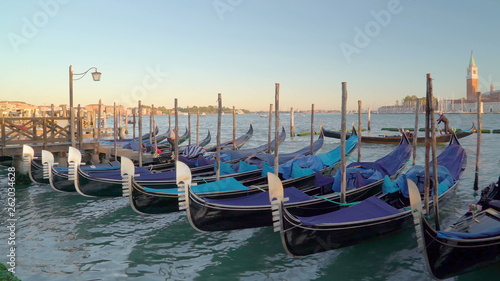 15268_Lots_of_gondolas_docking_on_the_Venice_canal_in_Venice_Italy.jpg © Nordicstocks