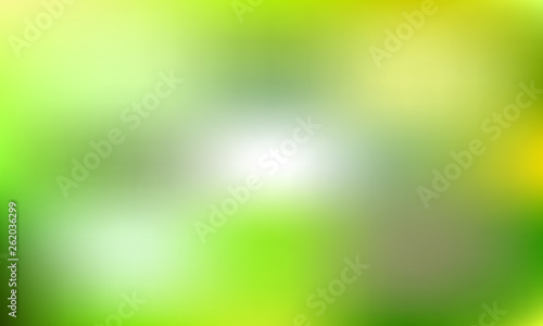 Summer light yellow and green blurred background for graphic design and printing.