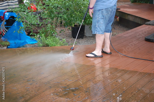 Deck Cleaning