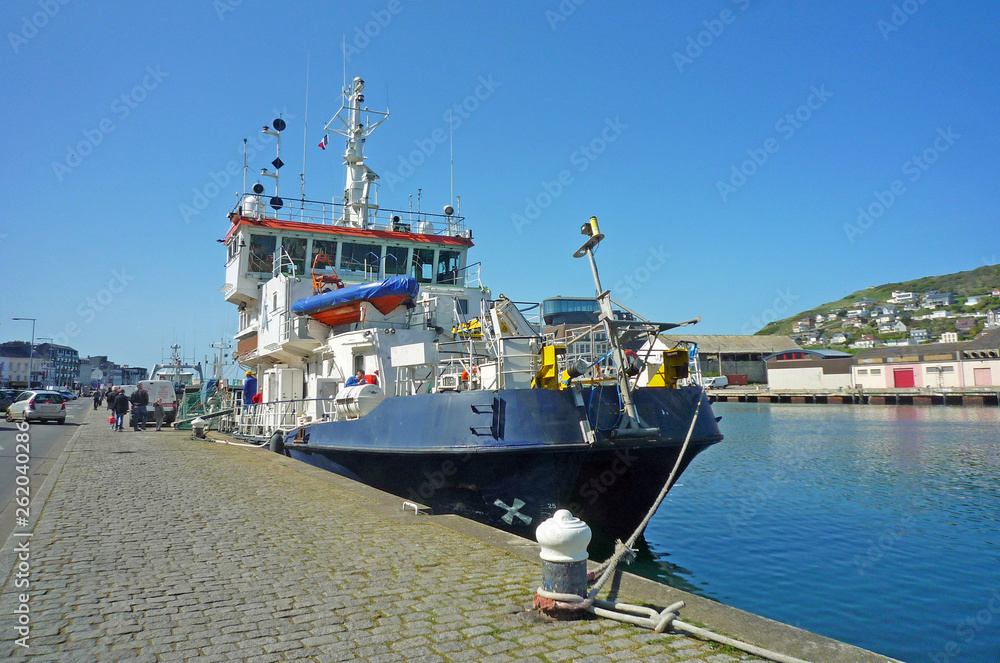Naklejka premium Port de Fécamp