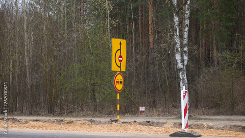 information road signs