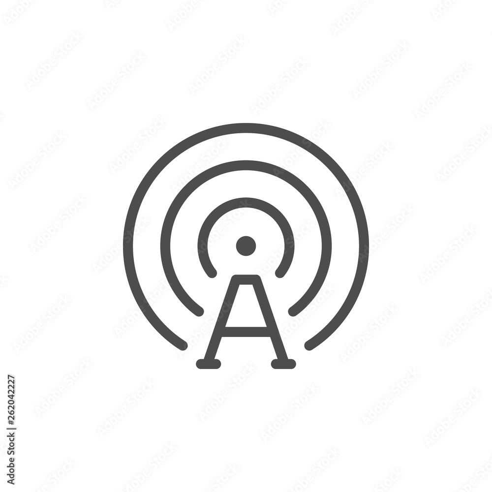 Copywriting line icon Copywriting line icon