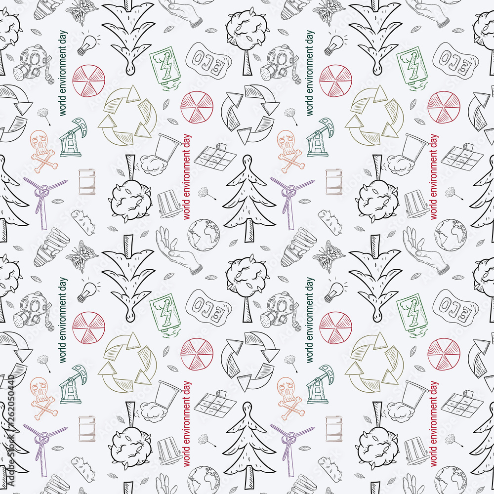 contour seamless pattern illustration_5_for the design of various objects of human life, theme for world environment day contour seamless pattern illustration_5_for the design of various objects of human life, theme for world environment day