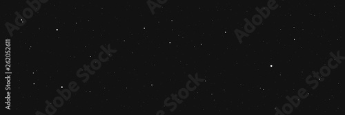Dark night star background .  photo