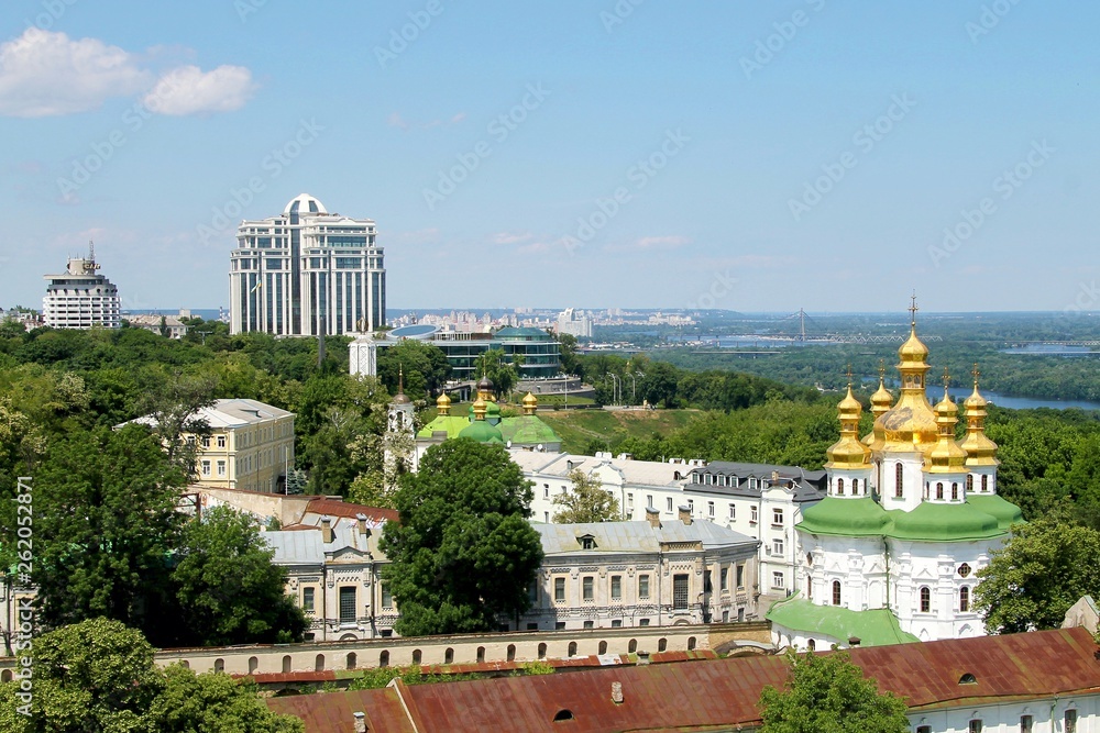 kiev-pechersk lavra monastery, Kyiv, kiev, boat, dniepr, river, church, monastery, architecture, religion, orthodox, building, history, ukraine, old, white,