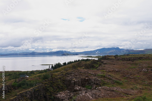 Wallpaper Mural Thingvellir Park in iceland Torontodigital.ca
