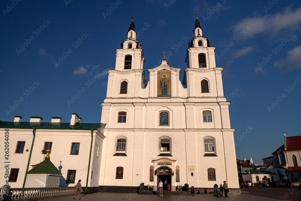 Orthodox Holy spirit Cathedral in Minsk