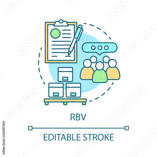 RBV concept icon