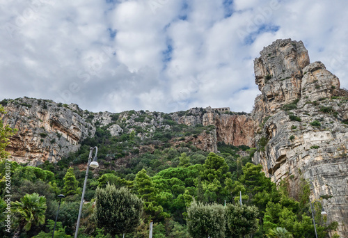 Felswand bei Terracina 