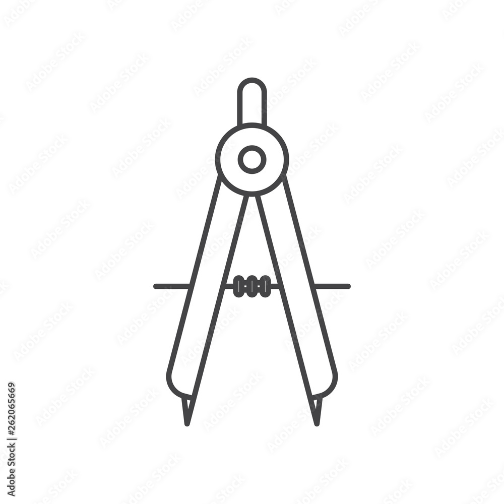 compass tool isolated icon compass tool isolated icon